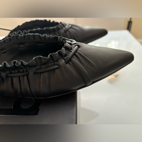 Tibi New in Box Sergei Flat in Black, size 37 - Picture 11 of 16